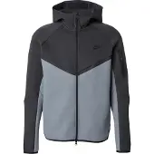 Nike Sweatvest 'TECH FLEECE' antraciet / lichtgrijs / donkergrijs