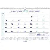 Brepols Maandkalender 2025 - Wire-O - 43 x 31,5 cm