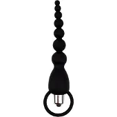 CHISA Black Mont - Elite Power Beads - Vibrerende Anaal Kralen - Zwart