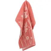 Bunzlau Castle Keukendoek Wild Flowers Pink KitchenTowelWildFlowersPink - 60 x 53 cm