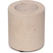 Mooisa - Travertine waxinelichthouder M Ø6x7cm