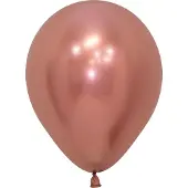 Sempertex - latex ballonnen - reflex rose gold - 968 - 50 ballonnen - 5 inch