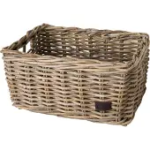 Fastrider Zeno Rotan Fietsmand - Naturel - 26L - Handgemaakt
