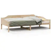 vidaXL Bedframe zonder matras massief grenenhout 90x190 cm