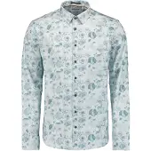 No-excess Overhemd duifblauw / wit