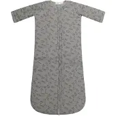 Snoozebaby slaapzak cloudy grey unisex | Maat: 80/92