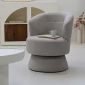 Giga Meubel Draaifauteuil Moïse Taupe