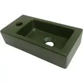 Sanico Napels fontein 37x19 links mat groen