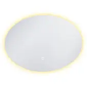 Sanico Oval spiegel ovaal 100x75 verlichting en verwarming