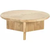 By-Boo Bijzettafel Leoti Large - Natural