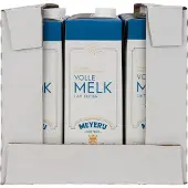 Meyerij - Houdbare Volle Melk - 12x1 Liter - Grootverpakking - Horeca