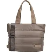 Zebra trends Puffer Shopper/Schoudertas Elske Donker Taupe