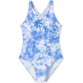 Schiesser Badpak 'Aqua Teens Girl' aqua / wit