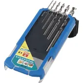 Wolfcraft - Metaalboorset Ø 2 tot 8 mm - 6 delig - Metaalboor Set - 7101000