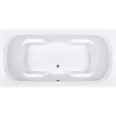 Xenz Ibiza inbouw bad 180x80 mat wit