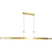 QAZQA Moderne verstelbare hanglamp goud incl LED - Lamba