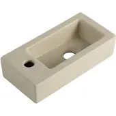 Sanico Napels fontein 37x19 links mat beige