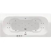 RB Xenz Tanga bubbelbad 180x90 cm met RB1 whirlpool wit