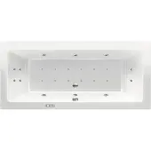 RB Xenz Society bubbelbad 190x80 cm met RB2 whirlpool elektrisch wit