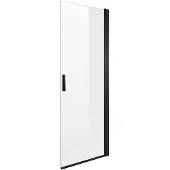 Sanico Avella douchedeur 90 cm mat zwart