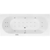 Bestbad Karina bubbelbad 190x90 cm met RB2 whirlpool elektrisch wit