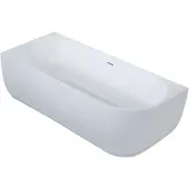 Sanico Venetië half vrijstaand hoekbad links 170x75 cm mat wit