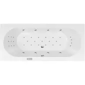 Bestbad Karina 190x90 cm whirlpool Deluxe