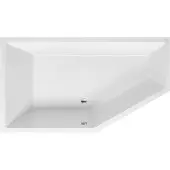Bestbad Delta 160 hoekbad 160x90 cm links wit
