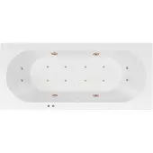 Bestbad Karina Jetline whirlpool 190x90 cm geborsteld koper