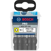Bosch 2608522534 2608522534 TX-bit Aandrijving: 1/4 (6,3 mm) Uitvoering: T-profiel TX 25