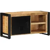 vidaXL Tv-meubel 80x30x40 cm massief ruw mangohout