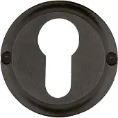HDD pro Cylinderplaatje Rond Retro 50 Mm Gunmetal