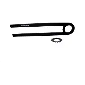 Hebie Chainglider 350 V44T A18-22T 24/26 inch open zwart