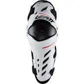 Leatt Dual Axis Witte Knie- en Scheenbeschermers Maat S-M