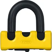 ABUS Motorslot Schijfremslot - GRANIT Power XS 67 - Security level 14 - ART-4 geel - geschikt voor motoren - scooters