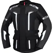 IXS Evans-ST 2.0 Waterdichte Touring Zwart Grijs Wit Textiele Motorjas Maat 2XL