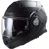 LS2 FF901 Advant X Solid, modulaire helm ,Mat-Zwart ,XXL
