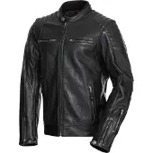 John Doe Leren Jas Storm Zwart Maat M