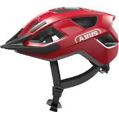 ABUS Fietshelm ADURO 3.0 LED blaze red M - 52-58 cm - rood - Geschikt voor gebruik op elektrische fietsen - stadsfietsen - 315 g