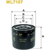 WIX FILTERS WL7107 Oliefilter