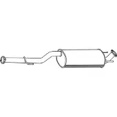 VEGAZ TS-304 Uitlaat middendemper