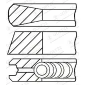 Sonstiges ENGINE 08-879207-00 Zuigerveerset