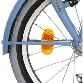 Alpina spatbordstang set 18 cargo provence blue matt