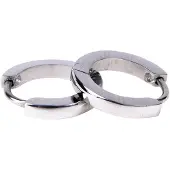 Kalli Oorringen Bolle Buis Zilver 0.9 cm | 1829