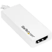 StarTech.com .COM USB-C naar HDMI adapter - USB Type-C naar HDMI video converter - Wit