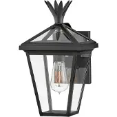 HINKLEY LED Wand Buitenlamp Palma | 1X E27 Max 60W | IP44 | Dimbaar | Black