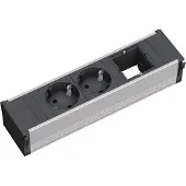 Bachmann CONI 2x geaard stopcontact 1x ABD