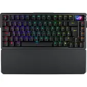 Asus ROG Azoth Extreme (NL, Draadloze, Bedraad), Toetsenbord, Zwart