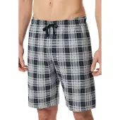 Schiesser Pyjamabroek ' Mix & Relax ' zwart / wit