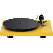 Pro-Ject Platenspeler Debut Carbon Evo II Geel + Pick It MM Evo Cartridge
